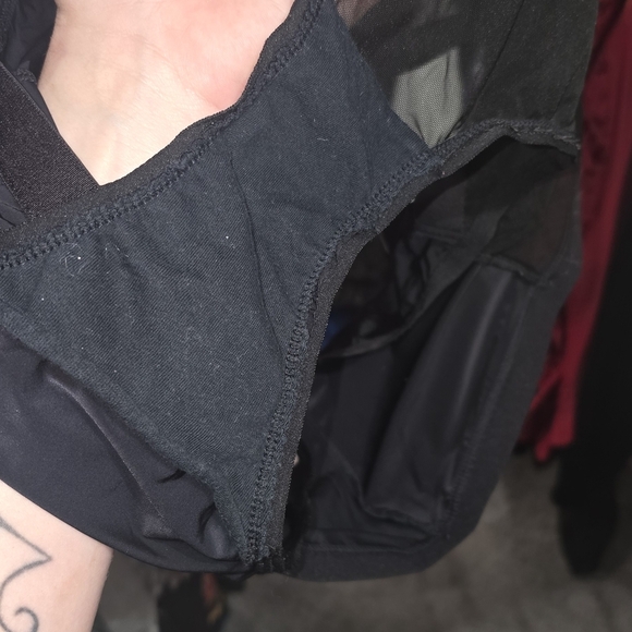 🍁Torrid 46c Bra 3x Panty  Tara Lynn - Microfiber Strappy Push-Up Plunge Bra Set - Picture 9 of 10